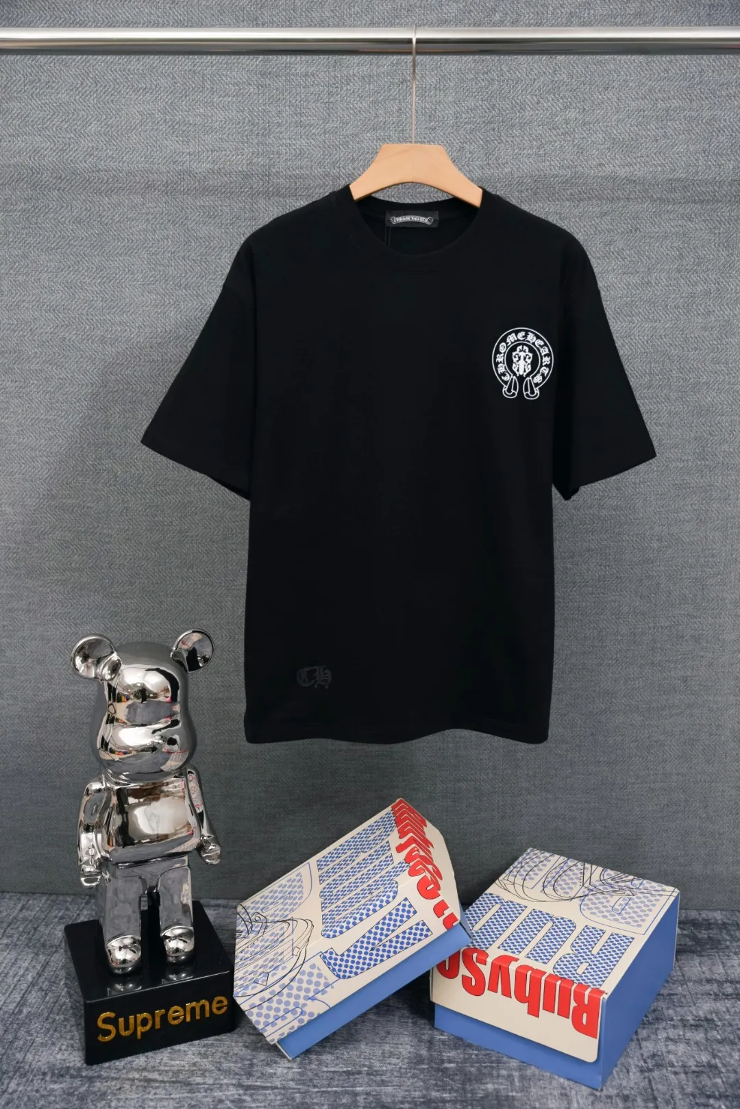 DT 01 60 Chrome Hearts T ， ， Black White S-XL